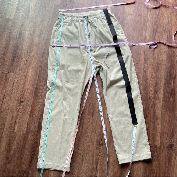 RICK OWENS DRKSHDW Geth Bela Bella Corduroy Pants XL Pearl - Picture 14 of 17